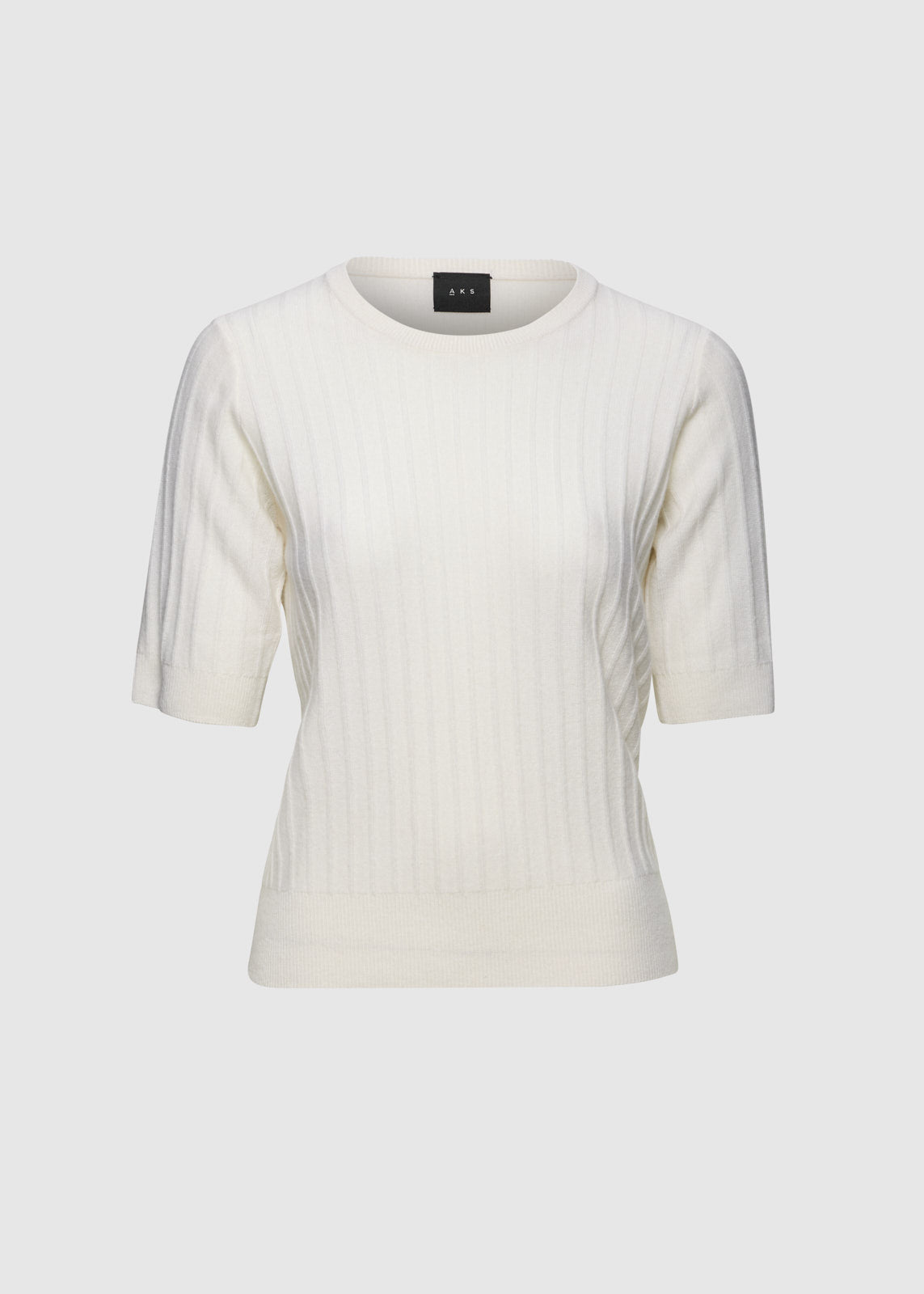 Christian Aks Molly Wool Cash Knit Knitwear 9001 White
