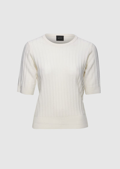 Christian Aks Molly Wool Cash Knit Knitwear 9001 White