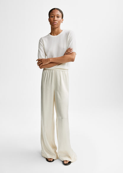 Christian Aks Molly Wool Cash Knit Knitwear 9001 White