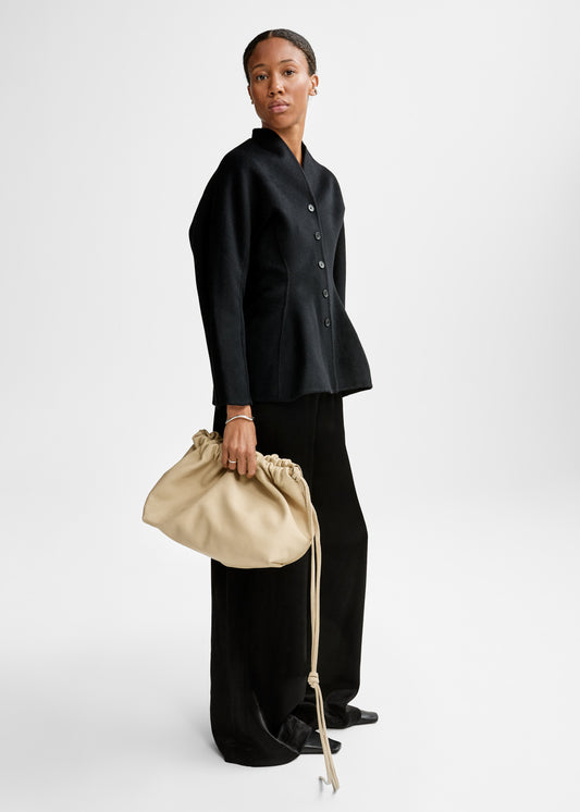 AKS LABEL International Nadina wool jakcet 00_Jackets 9090 Black