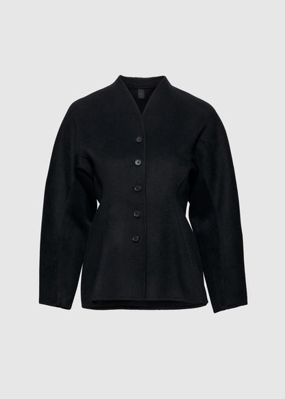 AKS LABEL Nadina wool jakcet Jackets 9090 Black