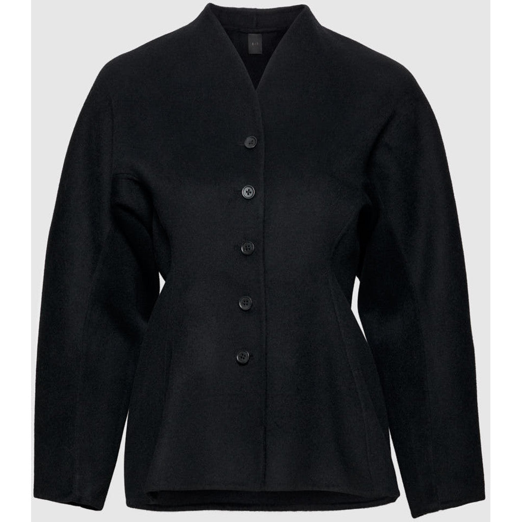 AKS LABEL Nadina wool jakcet Jackets 9090 Black