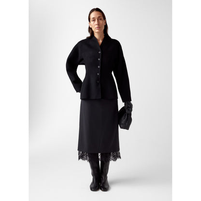 AKS LABEL Nadina wool jakcet Jackets 9090 Black