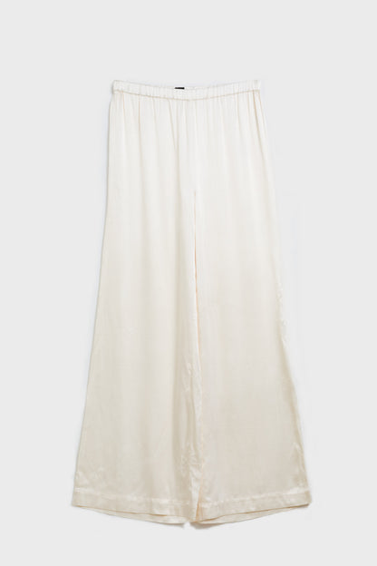 AKS LABEL Naja Viscose Trouser Trousers 9003 Eggshell