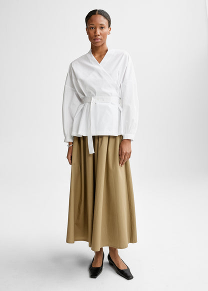 Christian Aks Paloma Poplin Shirt Shirts 9001 White