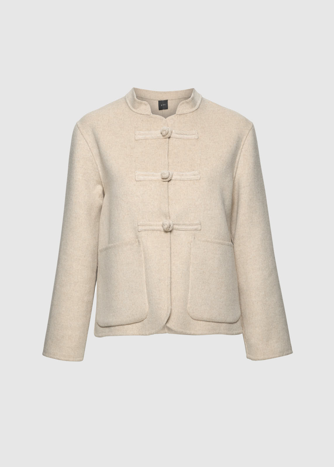 Phoebe Wool Jacket - Wheat – AKS LABEL
