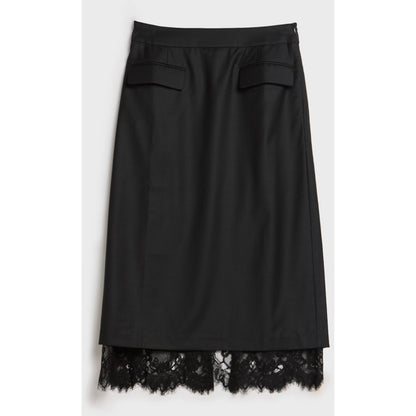 AKS LABEL Prudy wool skirt Skirts 9090 Black