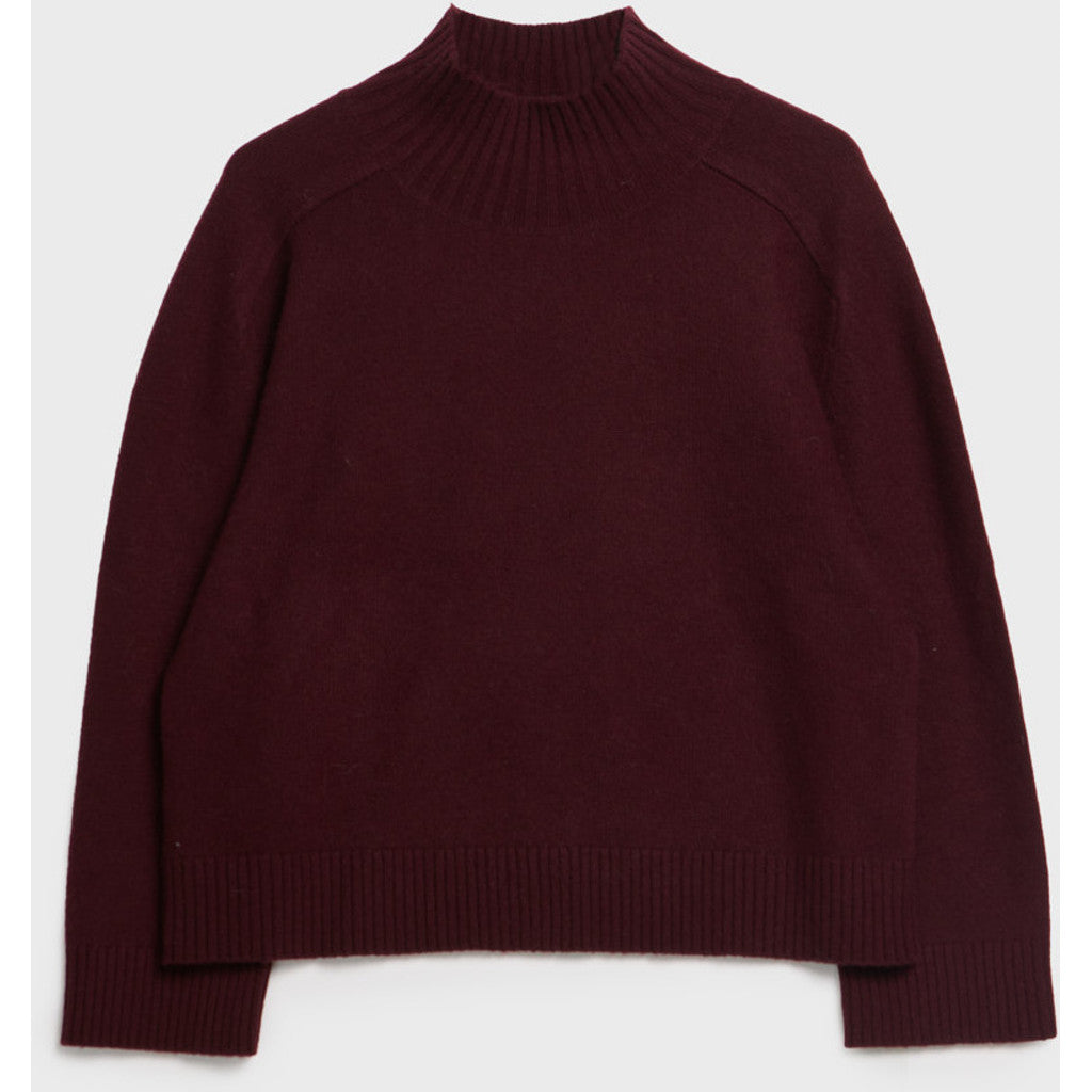 AKS LABEL Rico cashmere turtleneck Knitwear 3056 Burgundy