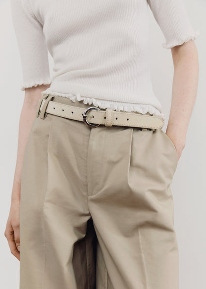 AKS LABEL Sharony poplin trouser Trousers 8017 Beige