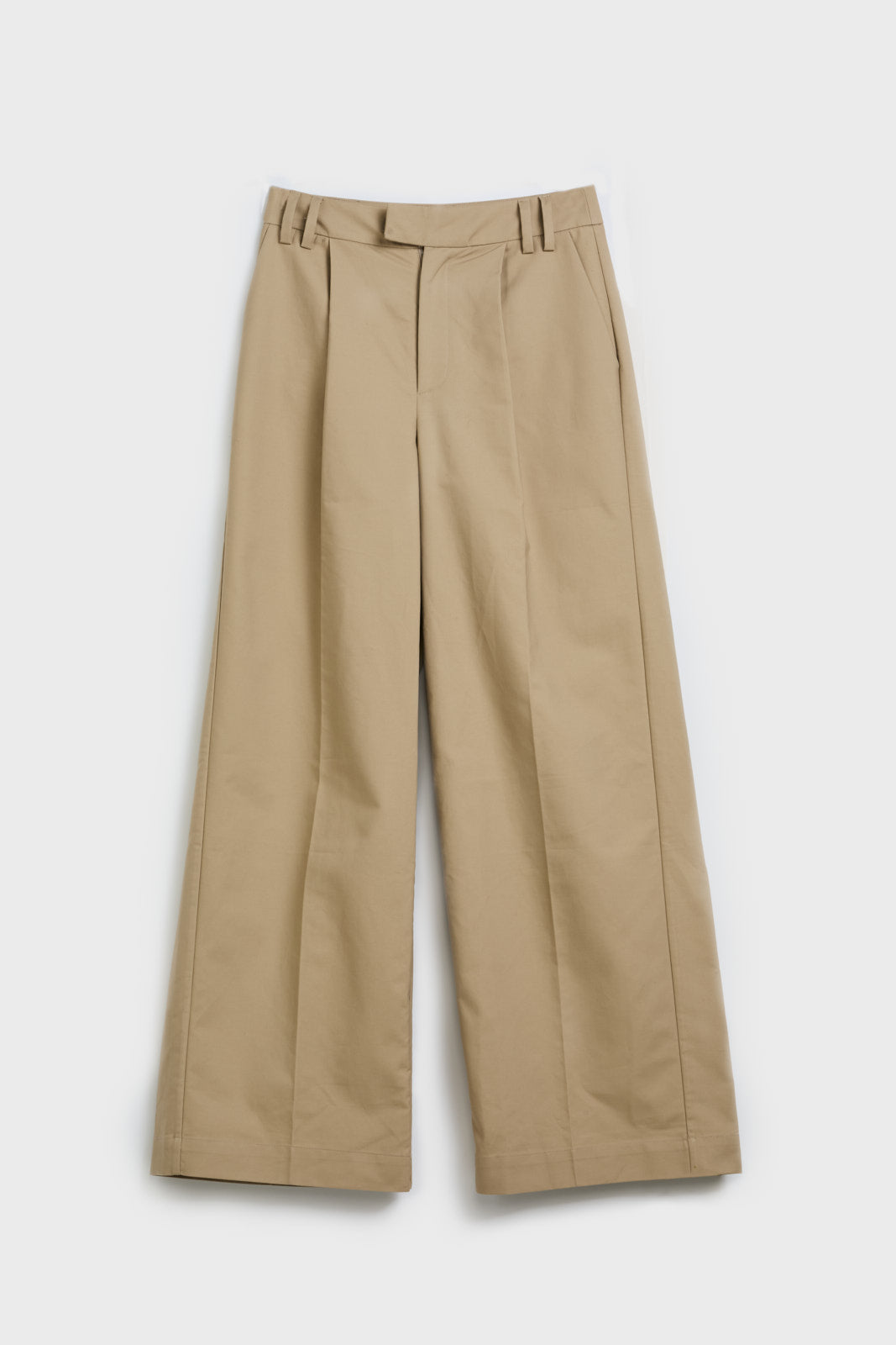 AKS LABEL Sharony poplin trouser Trousers 8017 Beige