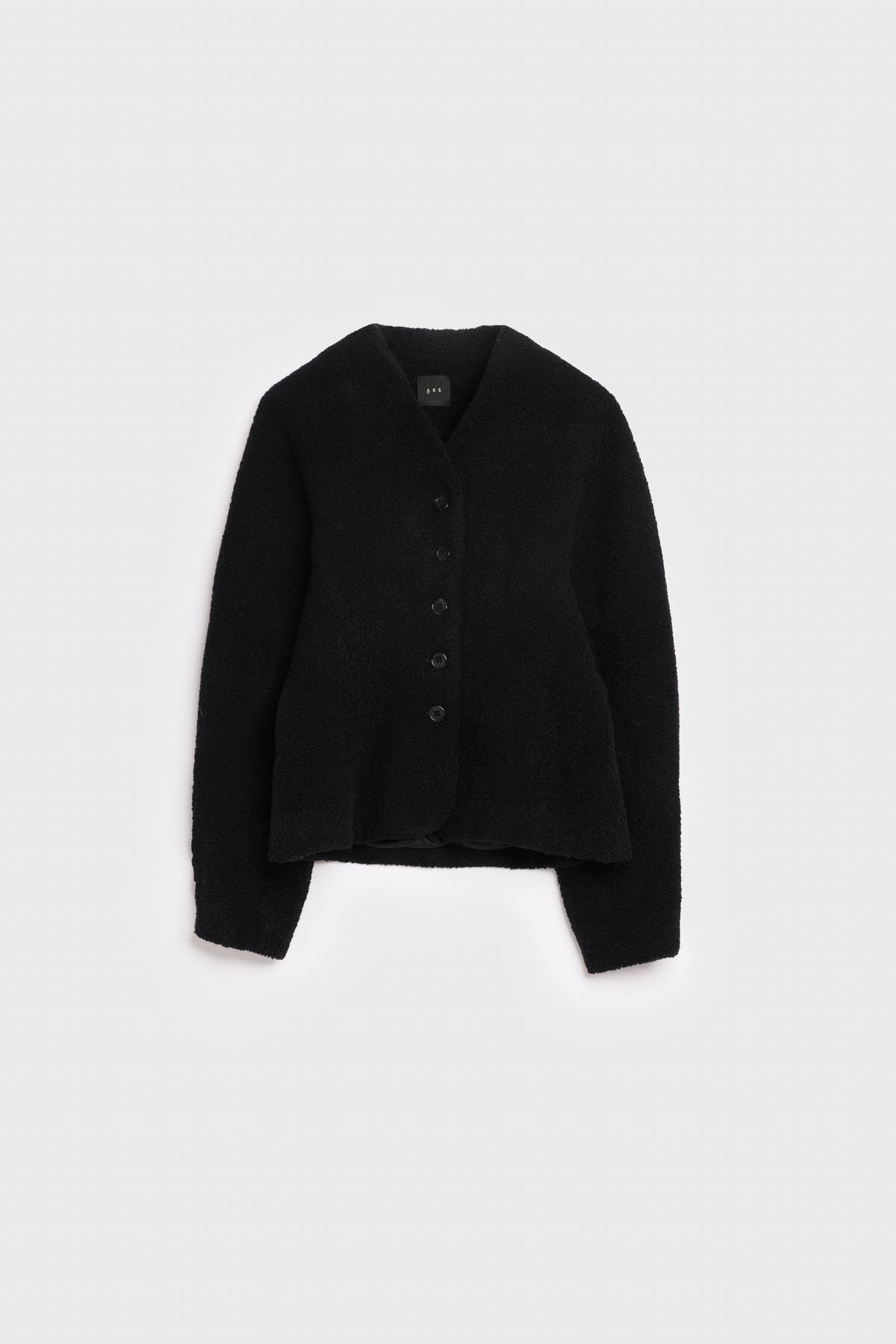 AKS LABEL International Stella wool jacket 00_Jackets 9090 Black