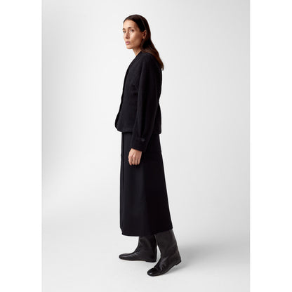 AKS LABEL Stella wool jacket Jackets 9090 Black