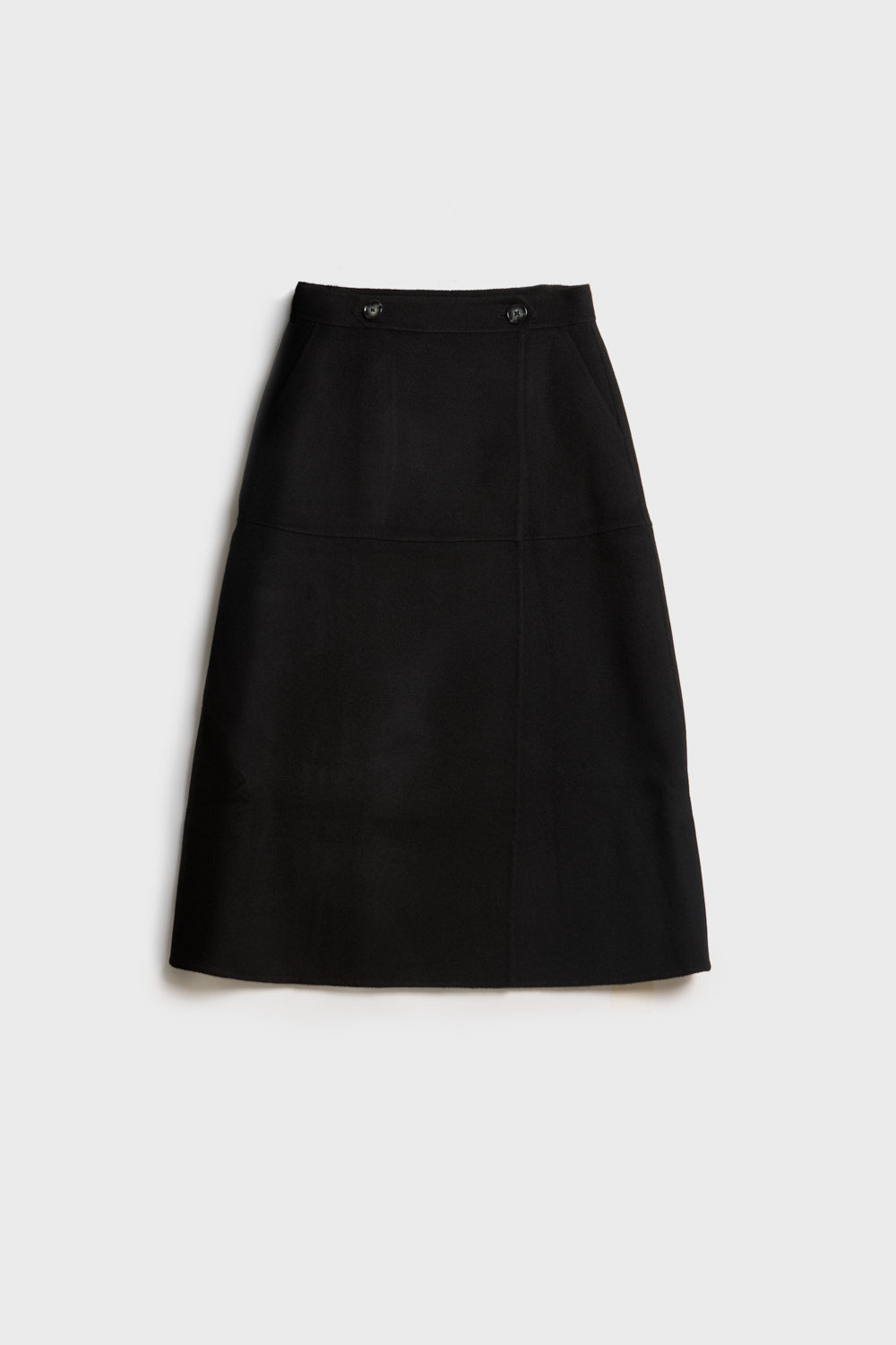 AKS LABEL International Thelma wool skirt 06_Skirts 9090 Black