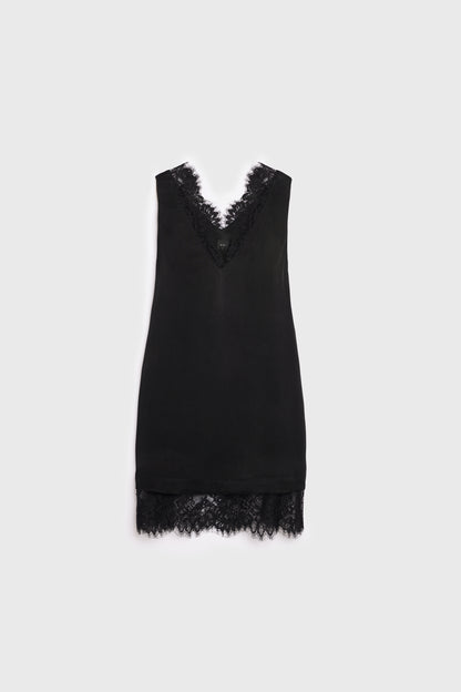 AKS LABEL International Thurma lace top 03_Tops 9090 Black