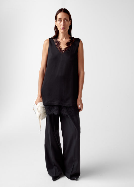 AKS LABEL International Thurma lace top 03_Tops 9090 Black