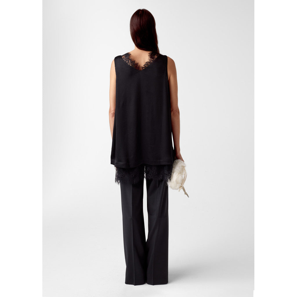 AKS LABEL Thurma lace top Tops 9090 Black