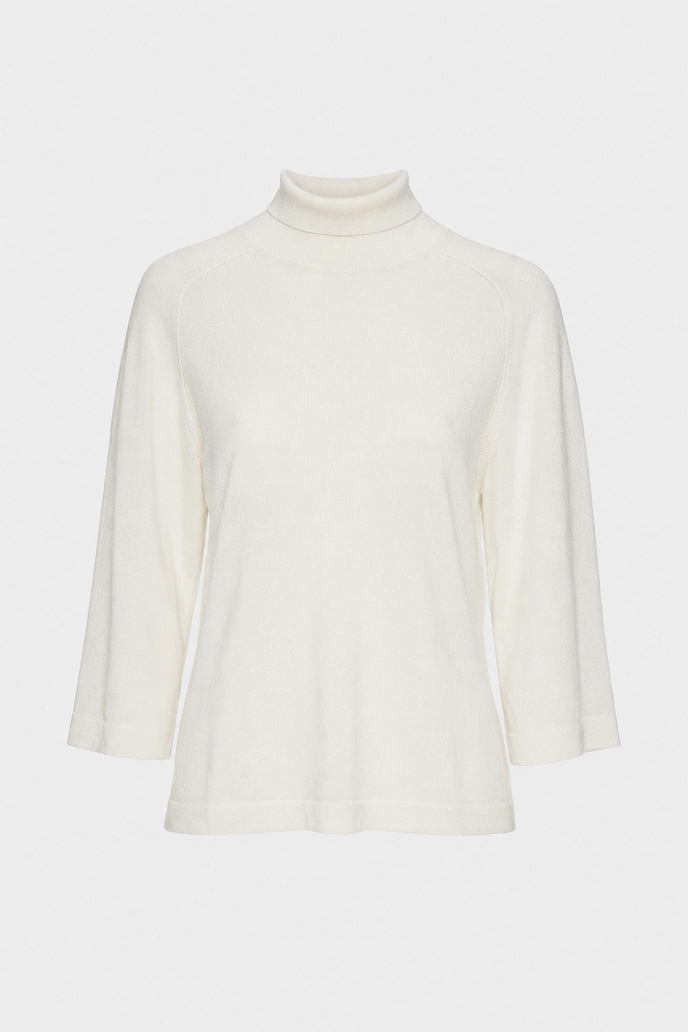 AKS LABEL International Tia Merino Knit 02_Knitwear 9001 White