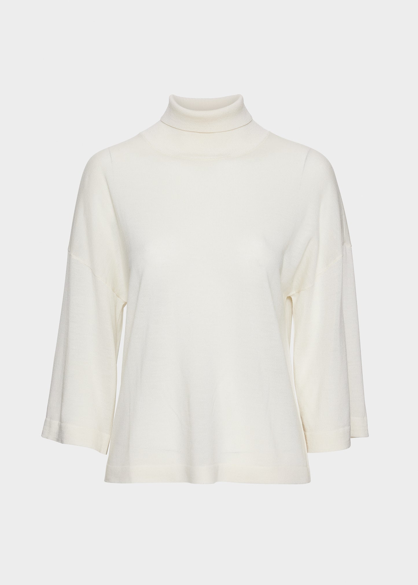 AKS LABEL Tia Merino Knit Knitwear 9001 White