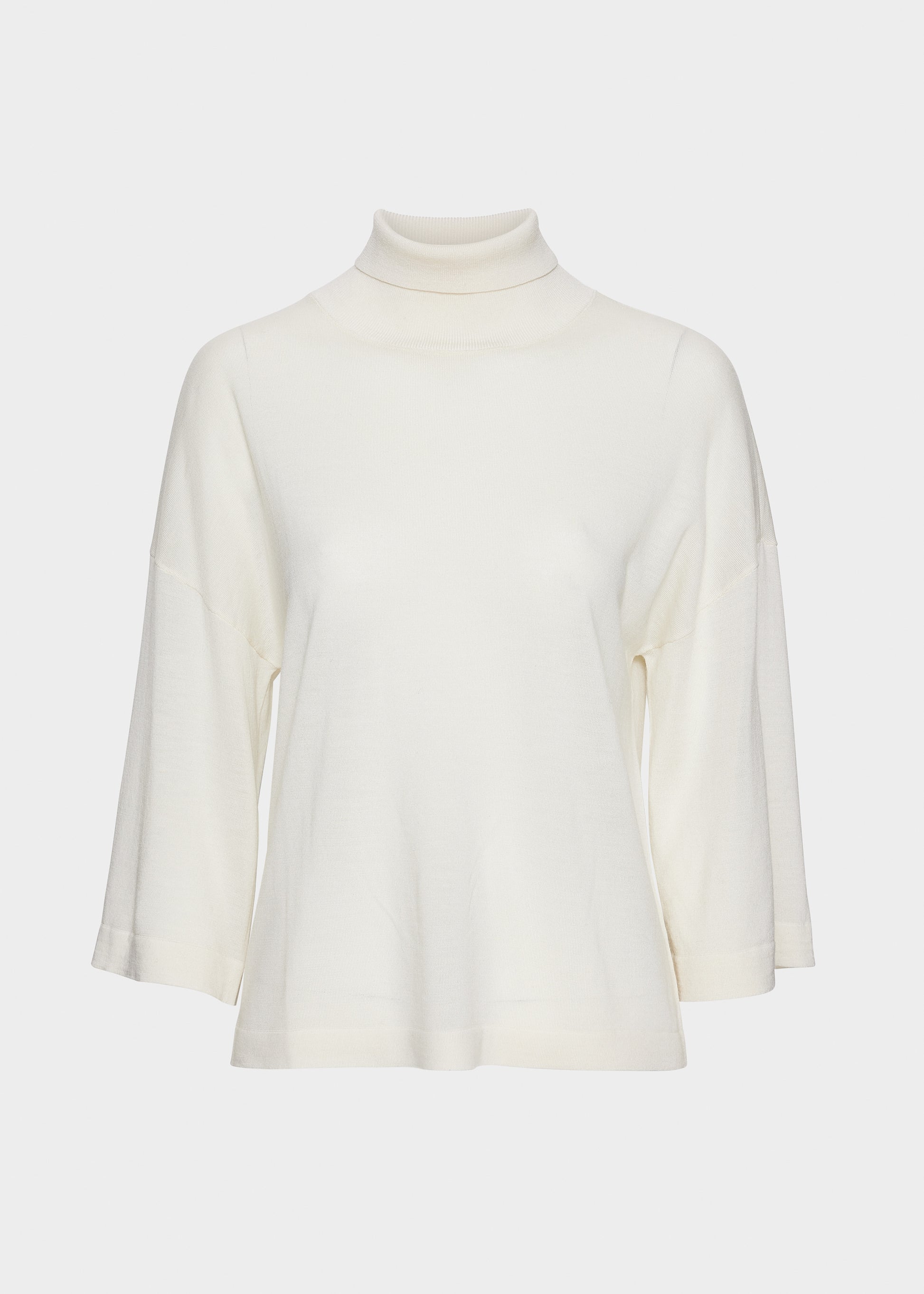 AKS LABEL Tia Merino Knit Knitwear 9001 White