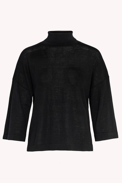 AKS LABEL Tia Merino Knit Knitwear 9090 Black