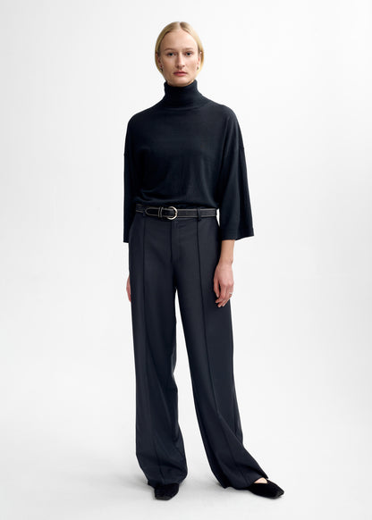 AKS LABEL Tia Merino Knit Knitwear 9090 Black