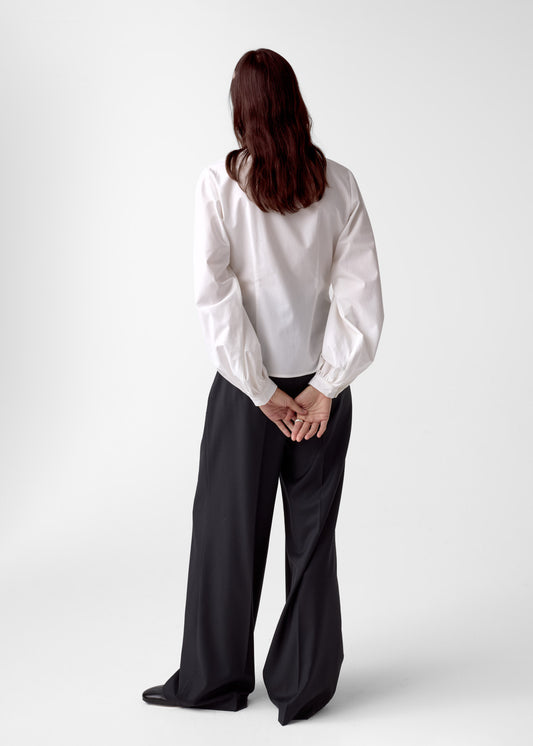 AKS LABEL International Velora Poplin Shirt 04_Shirts 9001 White