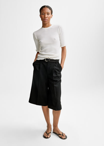 AKS LABEL International Wynne Bermuda Shorts 08_Shorts 9090 Black